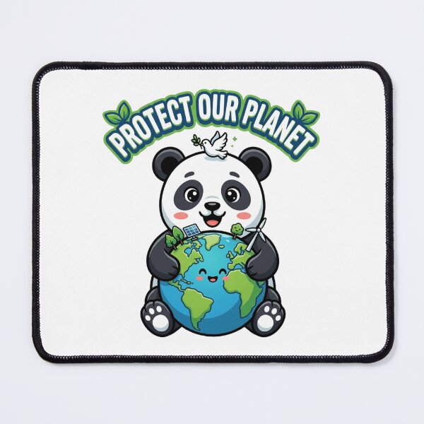Item preview, Protect Our Planet Panda designed and sold by Shopex10.