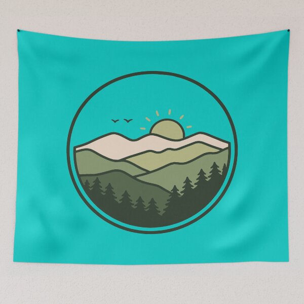 Item preview, Ridge Relief Mountain Landscape designed and sold by SnappyPNG.