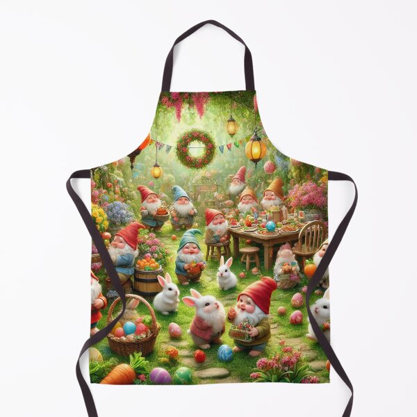Item preview, Spring Gnome Easter Whimsical Garden designed and sold by NancyzKreations.