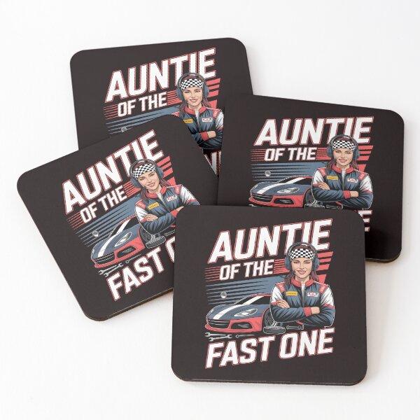 Item preview, Auntie Of The Fast One – Race Car Pit Crew Auntie designed and sold by Redgiant87x.