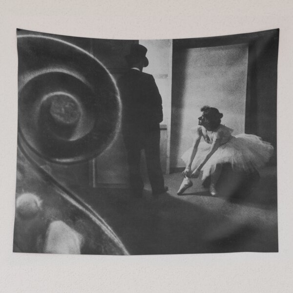 Item preview, 1902 vintage behind the scenes, backstage, Broadway black and white photograph poster art print designed and sold by Astrid Arkhangelsky.
