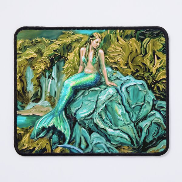 Item preview, Mythical Siren of the Emerald Sea designed and sold by SodhaIqbalKasam.