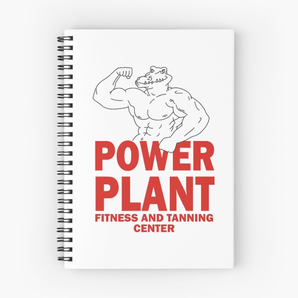 Item preview, power plant fitness and tanning center gym designed and sold by notorius12.