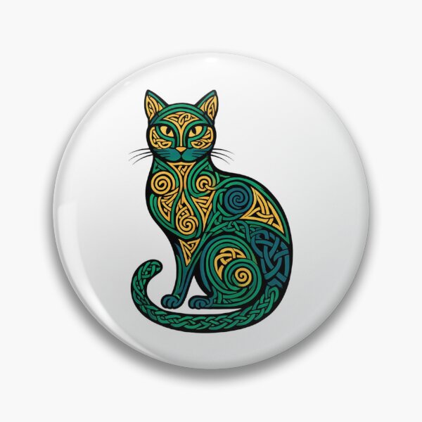 Item preview, Celtic cat  designed and sold by JIGUWORLD.