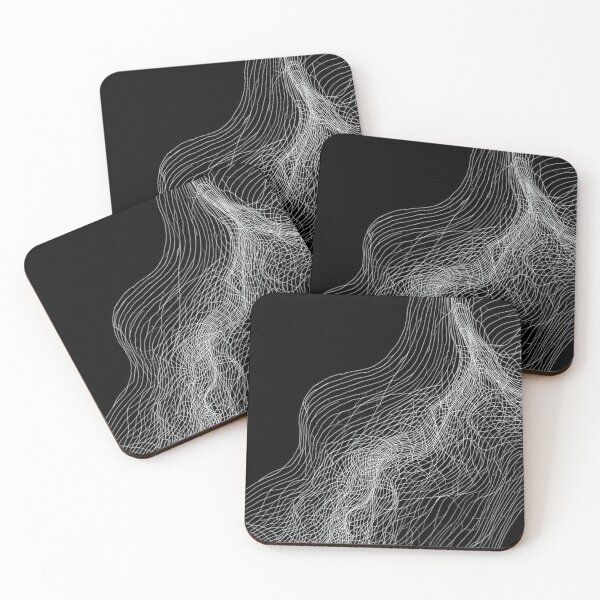 Item preview, Black and White Pulsar graphic retake designed and sold by Anisha  Vaz.