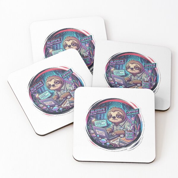 Item preview, Sloth Office Worker designed and sold by Prism-Bubble.