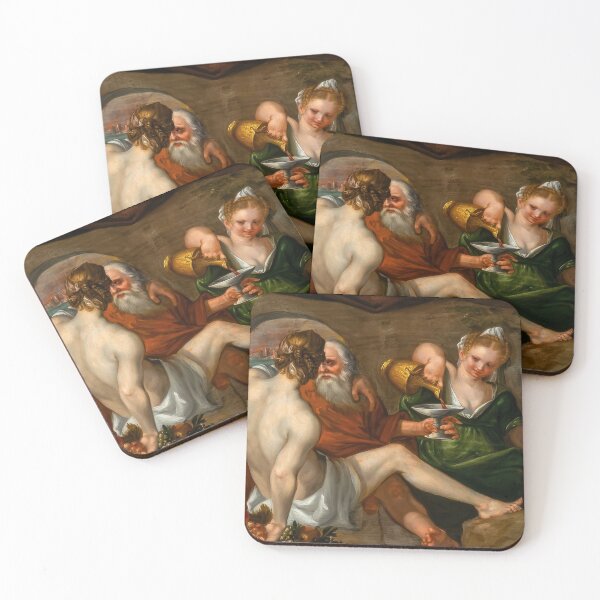 Item preview, Lot and His Daughters Biblical Fine Art Painting designed and sold by TheSoulOfArt.