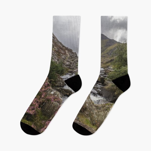 Item preview, Ogwen Valley River Landscape designed and sold by JoSowden.