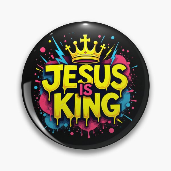Item preview, Jesus is King designed and sold by Creative Line Prints.