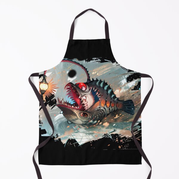 Item preview, Fish supper that bites back designed and sold by Glenbobagins.