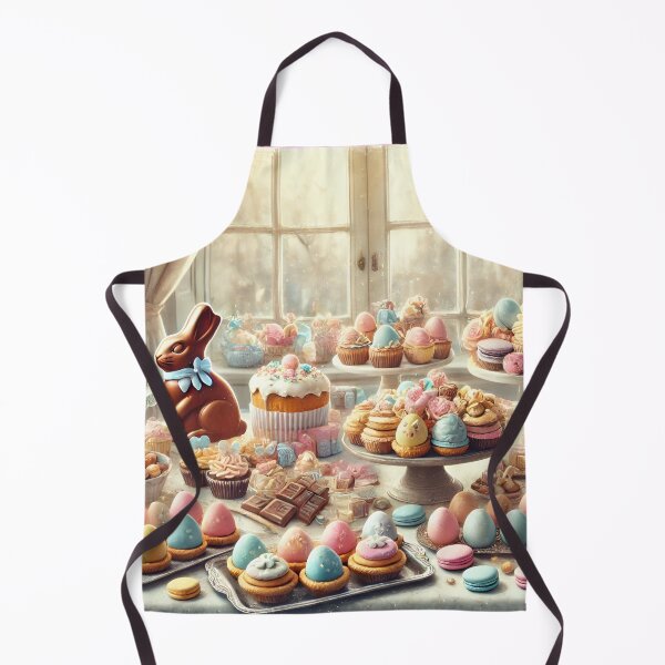 Item preview, Easter Dessert Vintage Table Display designed and sold by NancyzKreations.
