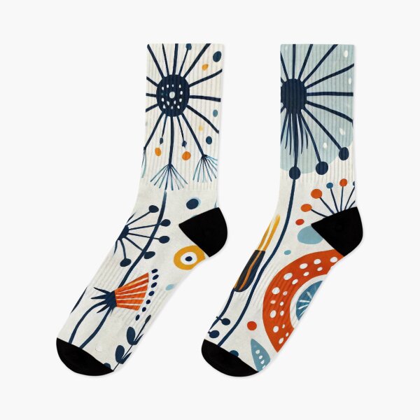 Item preview, Scandinavian Folk Art - Dandelion dreams by heidiannemorris designed and sold by FOLK ART FUSION by heidiannemorris.