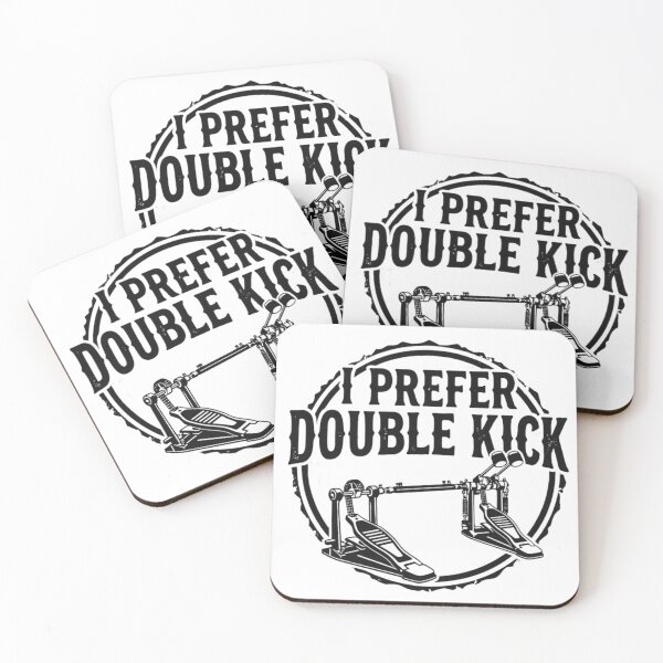 Item preview, I Prefer Double Kick drums designed and sold by qiroco.