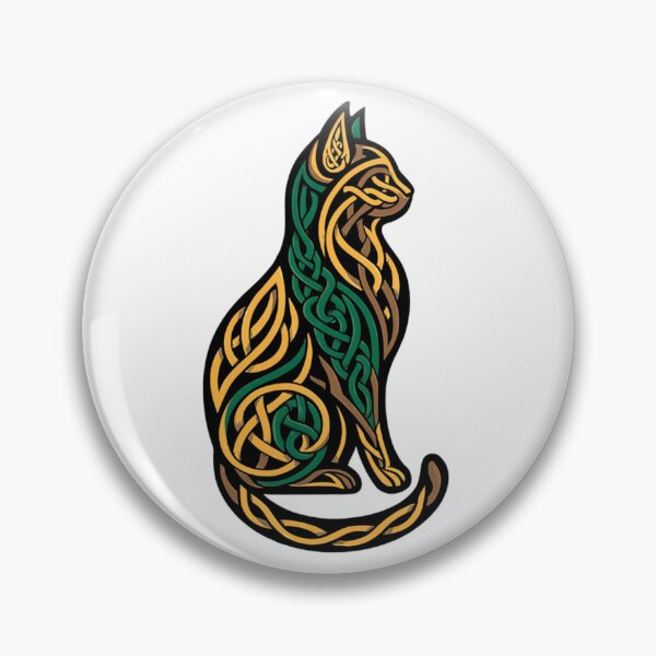 Item preview, Celtic cat designed and sold by JIGUWORLD.
