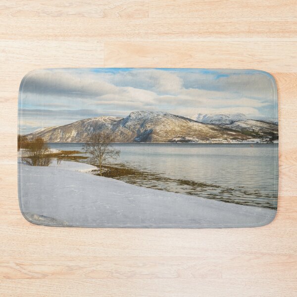 Item preview, Warm winter light at Sanja fjord Norway designed and sold by Susan Dost.
