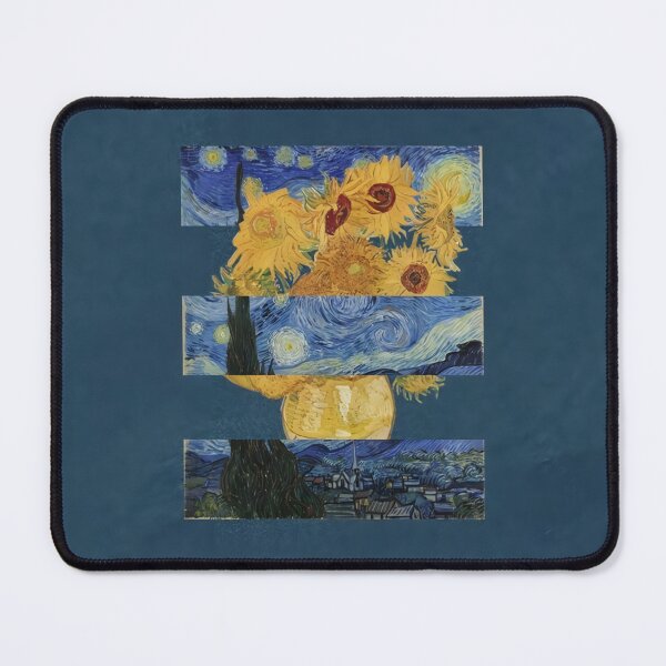 Item preview, Starry Night Sunflower Collage designed and sold by NorthernCanvas7.