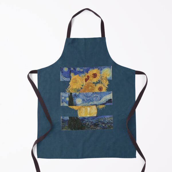 Item preview, Starry Night Sunflower Collage designed and sold by NorthernCanvas7.