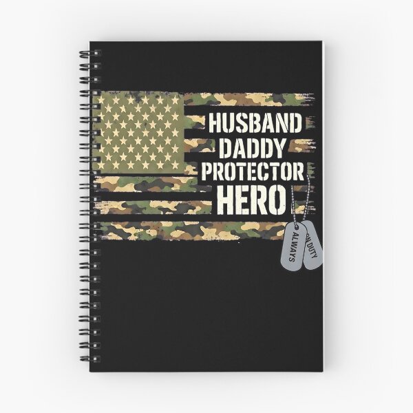 Item preview, Husband Daddy Protector Hero Fathers Day Camo American Flag designed and sold by clothesy7.