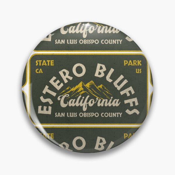 Item preview, Estero Bluffs State Park, San Luis Obispo County, California, badge design designed and sold by Wanderful-roads.