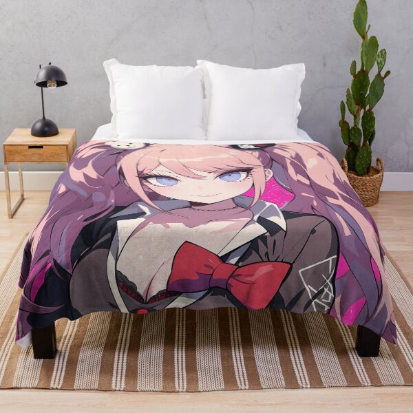 Item preview, Junko Enoshima Danganronpa Neon Pink Chaos Queen designed and sold by Tokyonomad.