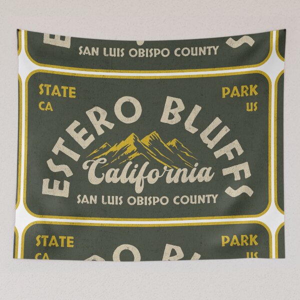 Item preview, Estero Bluffs State Park, San Luis Obispo County, California, badge design designed and sold by Wanderful-roads.