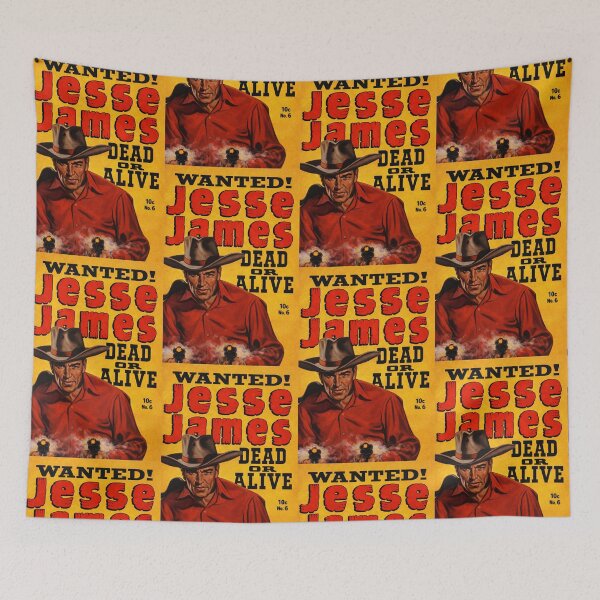 Item preview, Jesse James Vintage Comic Book Cover  designed and sold by Analog Aura .