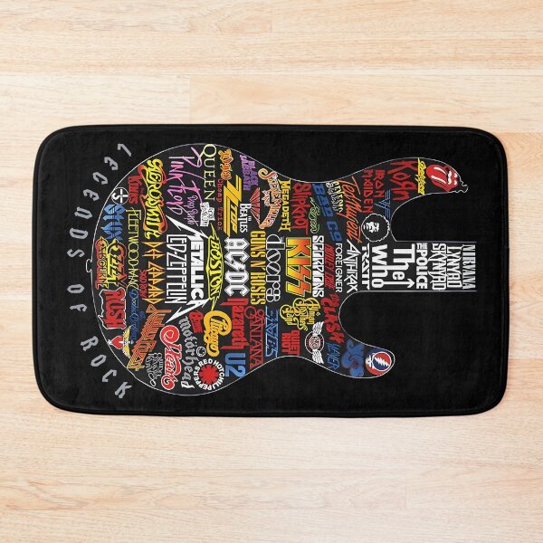 Item preview, Legendary Of Rock Band - Guitar Silhouette AYM designed and sold by millerlatoya9.