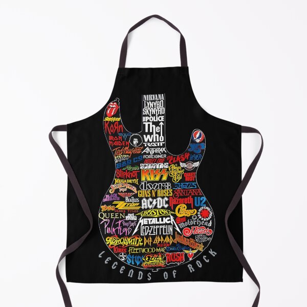 Item preview, Legendary Of Rock Band - Guitar Silhouette AYM designed and sold by millerlatoya9.