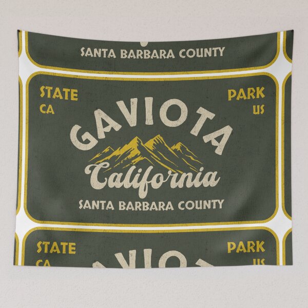 Item preview, Gaviota State Park, Santa Barbara County, California, badge design designed and sold by Wanderful-roads.