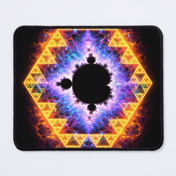 Item preview, Mandelbrot Infinity Within the Sierpinski Triangle designed and sold by Sybille-Yates.