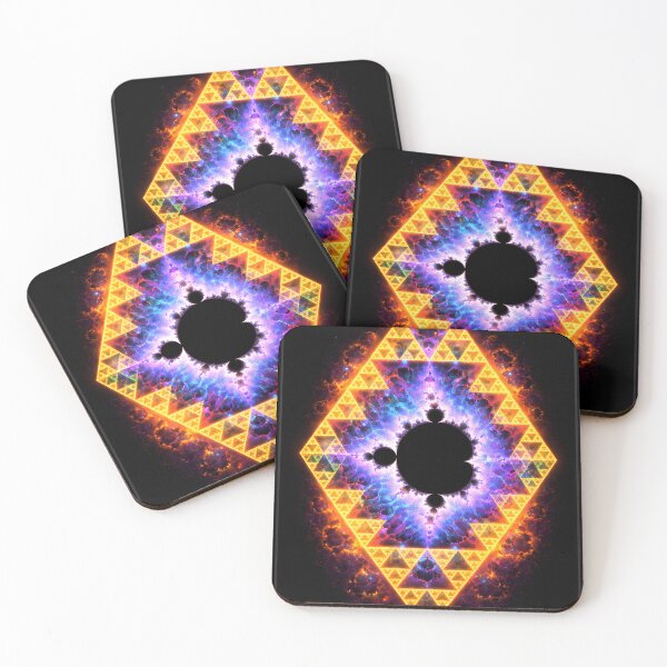 Item preview, Mandelbrot Infinity Within the Sierpinski Triangle designed and sold by Sybille-Yates.