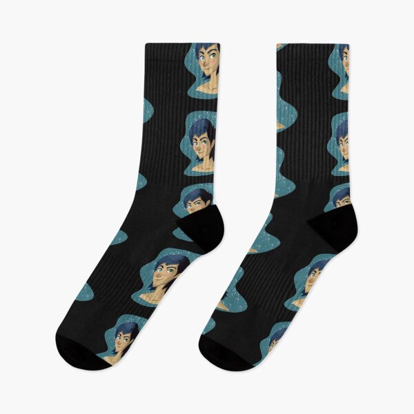 Item preview,  Girl with blue hair - Illustration highlighting cool colors. designed and sold by Johartes.
