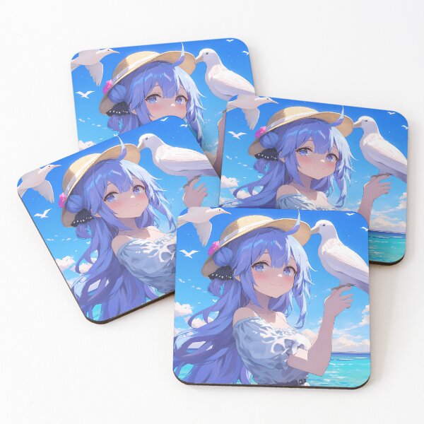 Item preview, Unicorn Azur Lane Beach Seagull Cute Summer Waifu designed and sold by Tokyonomad.