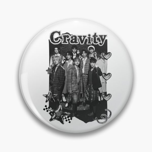 Item preview, Cravit Inspired K-Pop Boy Group Portrait korean pop idols nine member group kpop fan art designed and sold by AJUNICE STUDIO.
