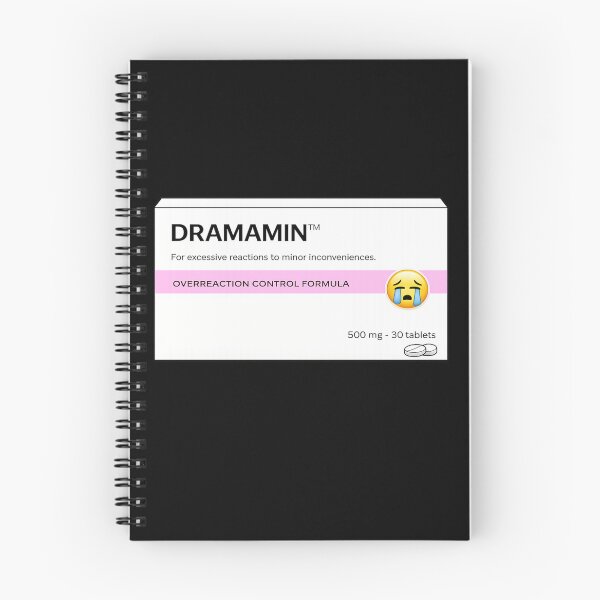 Item preview, Dramamin™ – Funny Drama Queen Parody Medicine | Overreaction Humor Design designed and sold by pharmafeels.