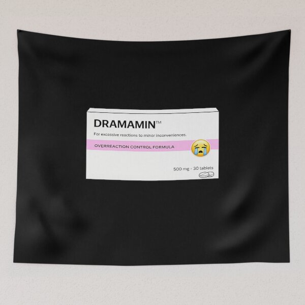 Item preview, Dramamin™ – Funny Drama Queen Parody Medicine | Overreaction Humor Design designed and sold by pharmafeels.