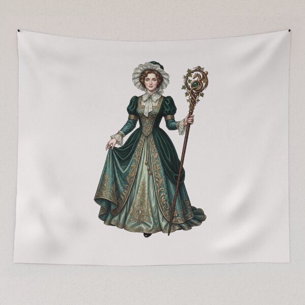 Item preview, The Emerald Alchemist: Victorian Dragon Mage designed and sold by The Archive Alchemist.