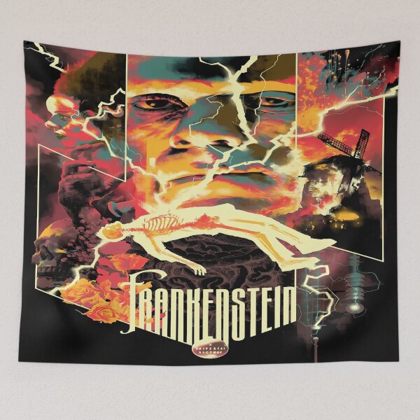 Item preview, Frankenstein (1931) – Horror Movie Poster designed and sold by CentrylArt.