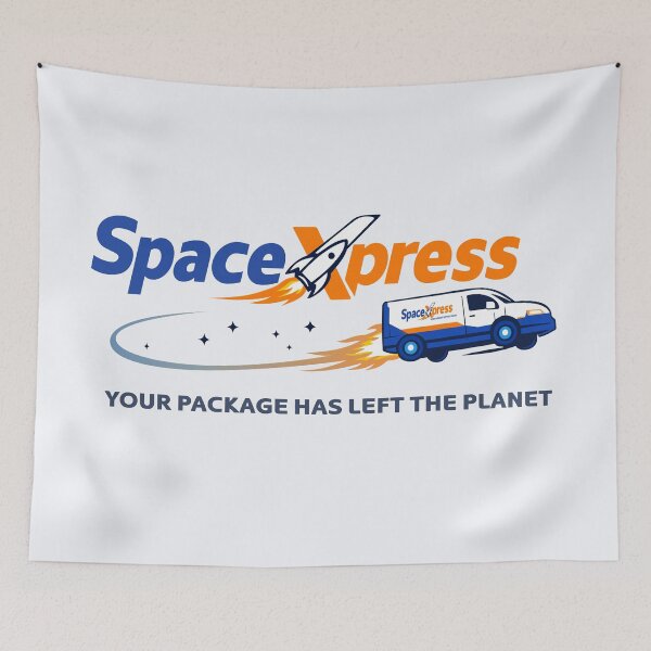 Item preview, SpaceXpress - Your Package Has Justg Left The Planet designed and sold by VoglR.