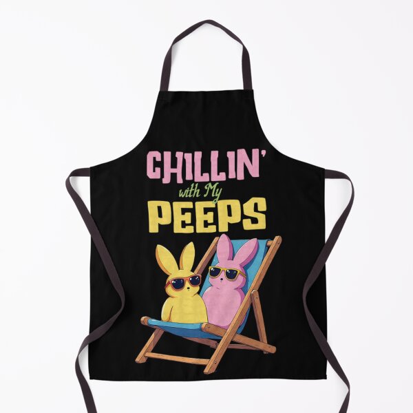 Item preview, Chillin With My Peeps Shirt, Cute Easter Bunny Relaxing Tee designed and sold by STAATI.