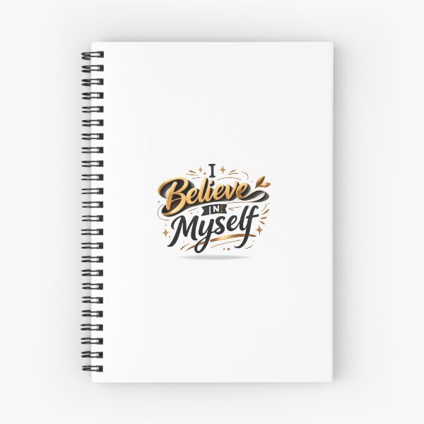 Item preview, Believe in Myself Motivational Typography | Self Confidence Quote | Growth Mindset Aesthetic designed and sold by RepRepublic.