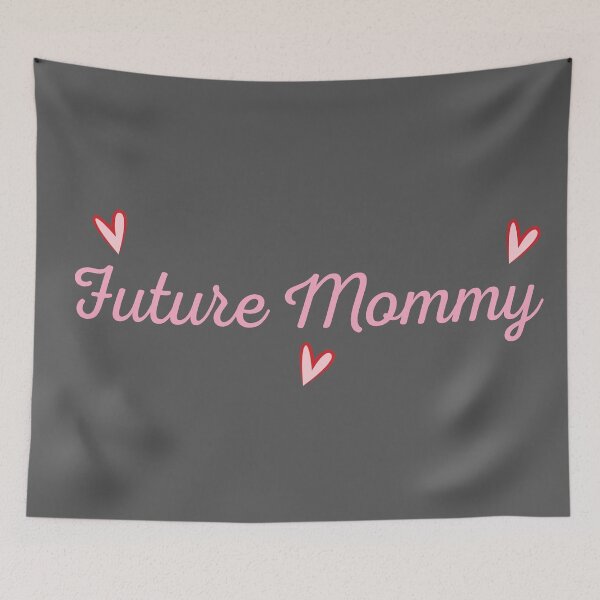 Item preview, Future Mommy Text with Cute Hearts designed and sold by Arturo Daniel Garcia Palomo.