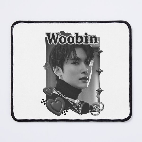 Item preview, Cravit Woobin Inspired K-Pop Boy Group Portrait korean pop idols nine member group kpop fan art designed and sold by AJUNICE STUDIO.