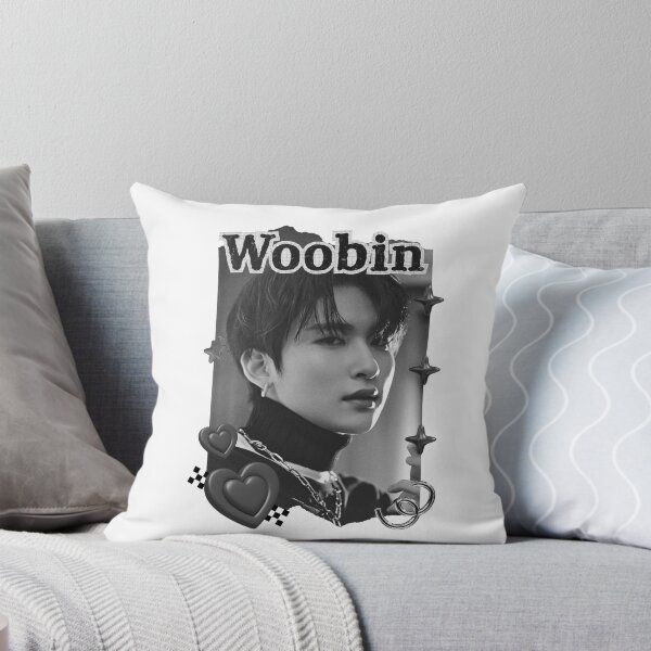 Item preview, Cravit Woobin Inspired K-Pop Boy Group Portrait korean pop idols nine member group kpop fan art designed and sold by AJUNICE STUDIO.