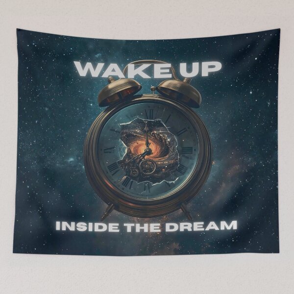 Item preview, Wake Up Inside The Dream Broken Clock Lucid Dream Cosmic Portal Design designed and sold by PXEpic.