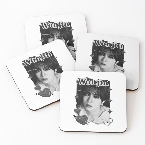 Item preview, Cravit Wonjin Inspired K-Pop Boy Group Portrait korean pop idols nine member group kpop fan art designed and sold by AJUNICE STUDIO.