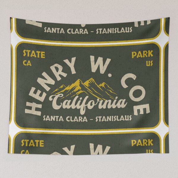 Item preview, Henry W. Coe State Park, Santa Clara - Stanislaus, California, badge design designed and sold by Wanderful-roads.