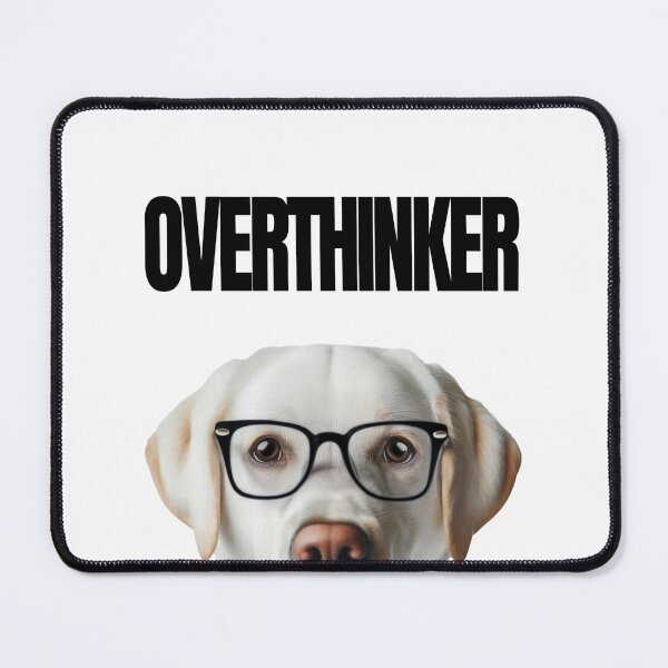 Item preview, Overthinker Labrador Cool Dog with Glasses  designed and sold by PLisasPets.