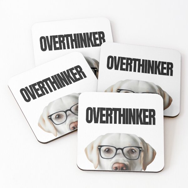 Item preview, Overthinker Labrador Cool Dog with Glasses  designed and sold by PLisasPets.