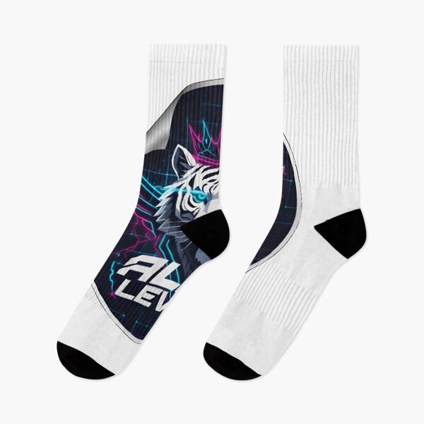 Item preview, Majestic Neon White Tiger King with Crown Art designed and sold by RickyStick.